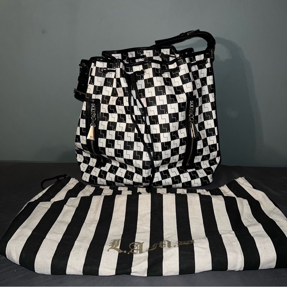 vintage Drawstring L.A.M.B Bag